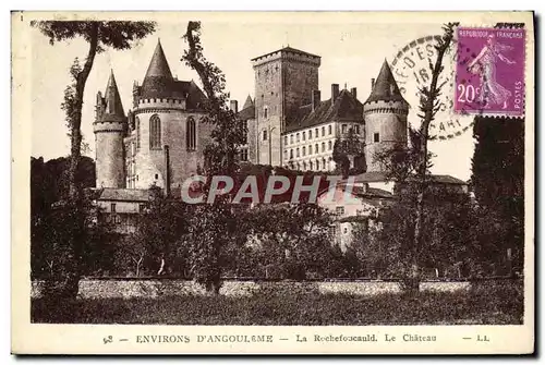 Cartes postales Environs D&#39Angouleme La Rochefoucauld Le Chateau