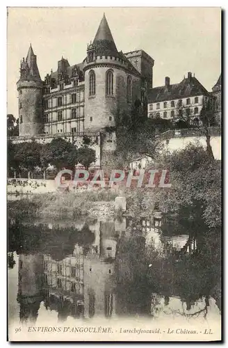 Cartes postales Environs D&#39Angouleme Larachefoucauld Le Chateau