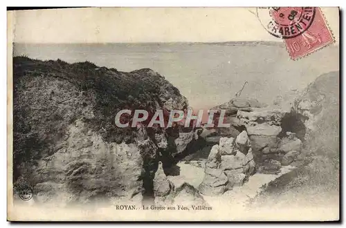 Cartes postales Royan La Grotte aux Fees Vallieres