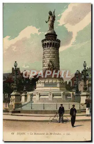 Ansichtskarte AK Dijon Le Monument du 30 Octobre