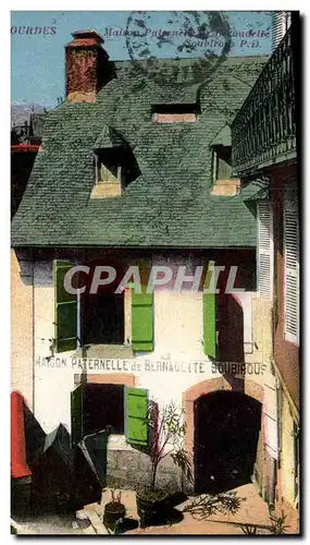 Cartes postales Lourde Maison Paternelle de Bernadette Soubirous