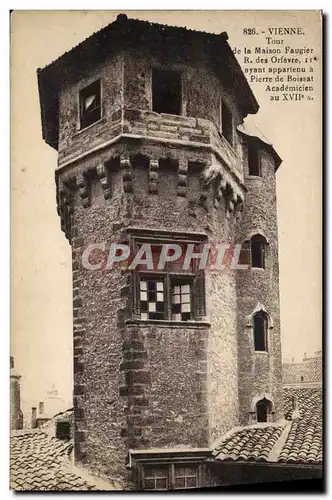 Cartes postales Vienne Tour de la Maison Faugier