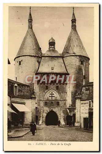 Cartes postales Nancy Porte De La Craffe