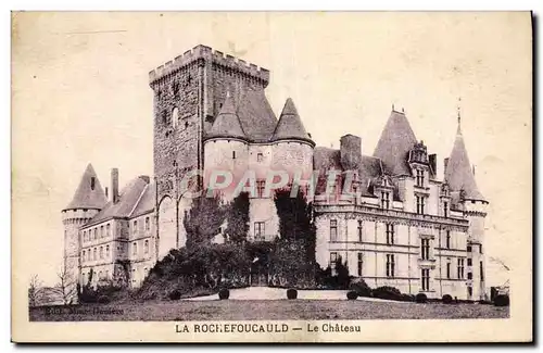 Ansichtskarte AK La Rochefoucauld Le Chateau