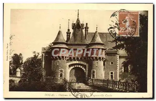 Cartes postales Douai Chateau De Wagnonville