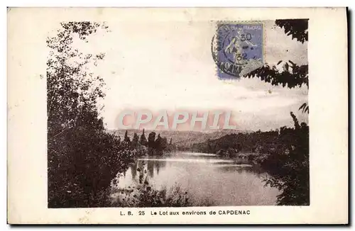 Cartes postales Le Lot Aux Environs De Capdenac