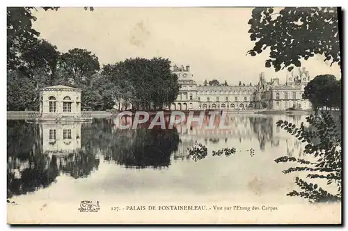 Cartes postales Foret De Fontainebleau Vue Sur I&#39Etang Des Carpes