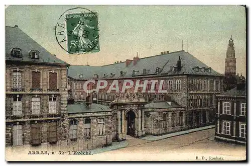 Cartes postales Arras L'Eveche