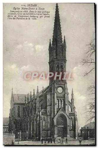 Cartes postales Sedan Eglise Notre Dame A Torcy