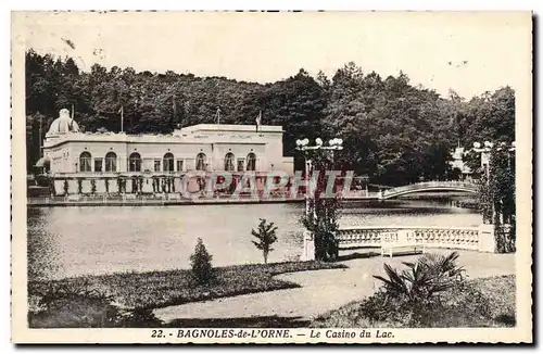 Cartes postales Bagnoles De L&#39Orne Le Casino Du Lac