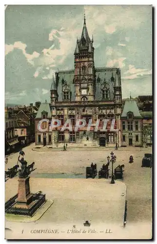 Cartes postales Compiegne L'Hotel De Ville