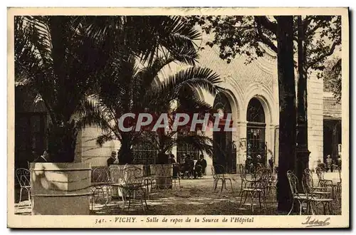 Cartes postales Vichy Salle de repos de la Source de l&#39Hopital