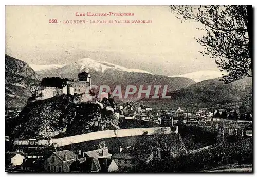 Cartes postales Lourdes Le Front et Valler D&#39Argeles