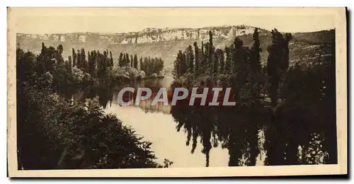 Cartes postales Vallee du Lot Les Falaises au lieu dit le saut de la Mouline