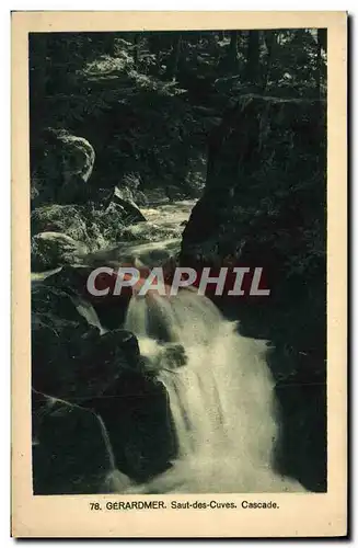 Cartes postales Gerardmer Saut des Cuves Cascade