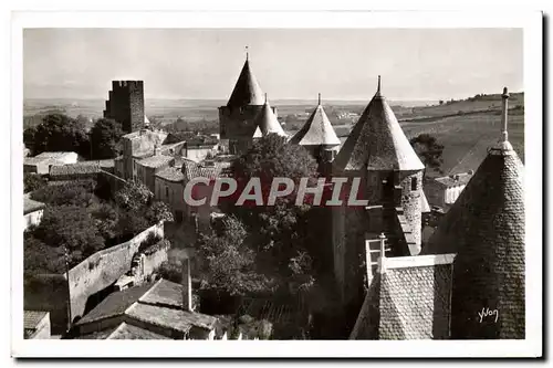 Cartes postales Carcassonne La Cite Interieur de la Cite