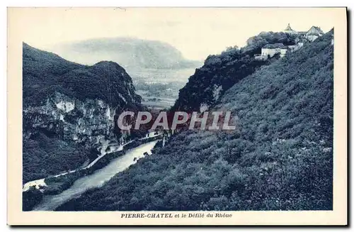 Cartes postales Pierre Chatel et le Defile du Rhone