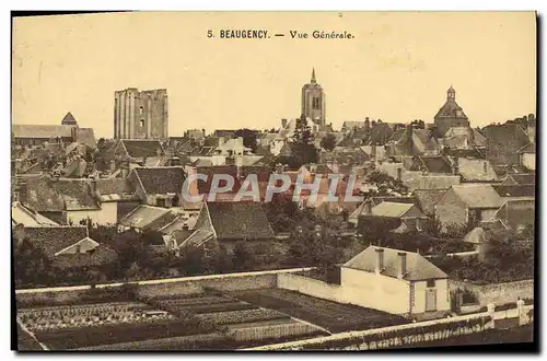 Cartes postales BEaugency Vue Generale
