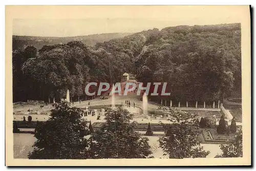 Cartes postales Saint Cloud Le Parc Le Bassin Du Fer A Cheval Et Le Bassin Saint Jean