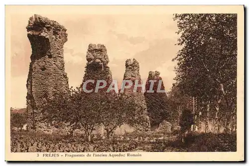 Cartes postales Frejus Fragments De I'Ancien Aqueduc Romain