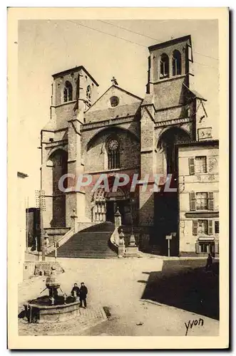 Ansichtskarte AK La Douce France La Chaise Dieu L&#39abbaye ou eglise St Robert