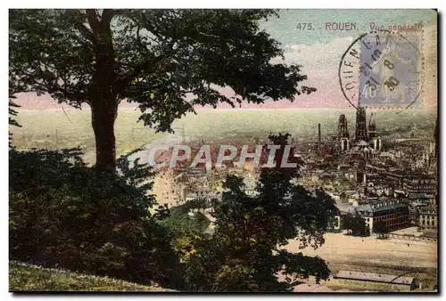 Cartes postales Rouen Vue Generale