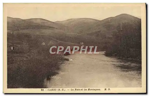 Cartes postales Cambo La Nive Et Les Montagnes