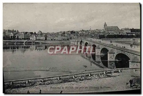 Cartes postales Panorama De Blois Vue Prise Du Faubourg De Vienne