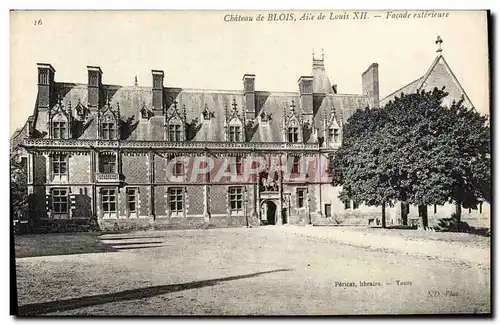 Ansichtskarte AK Chateau De Blois Aile De Louis XII Facade exterieure