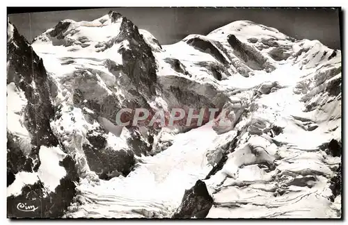 Cartes postales moderne Chamonix Mt Maudit Mt Blanc Grands mulets Vue aerienne