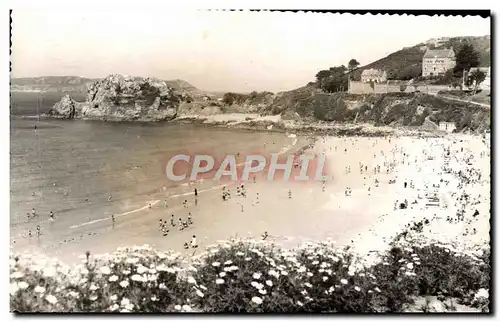 Cartes postales moderne Perros Guirec La plage de Trestrignel