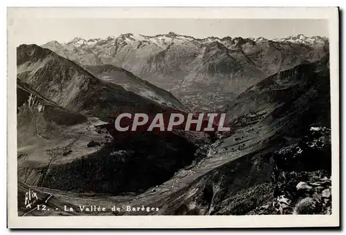 Cartes postales La vallee de Bareges