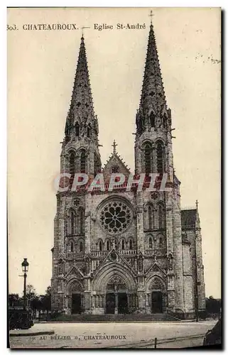 Cartes postales Chateauroux Eglise St Andre