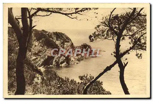 Cartes postales Le Brusc Sur Mer Les Rochers De Monsalvat