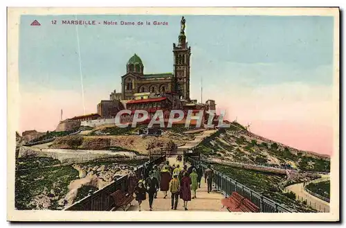 Cartes postales Marseille Notre Dame De La Garde