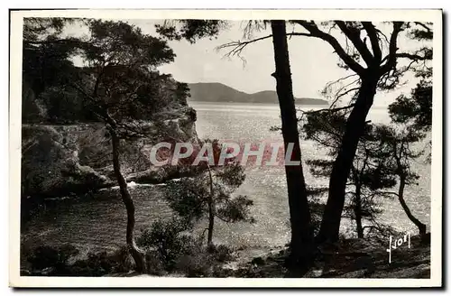 Moderne Karte Toulon Calanques Du Cap Brun