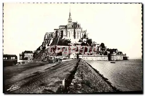 Moderne Karte Le Mont Saint Michel Cote Sud