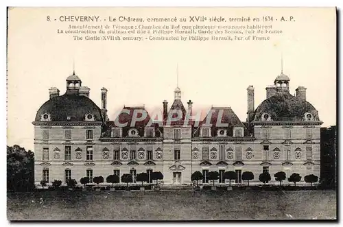 Cartes postales Cheverny Le Chateau