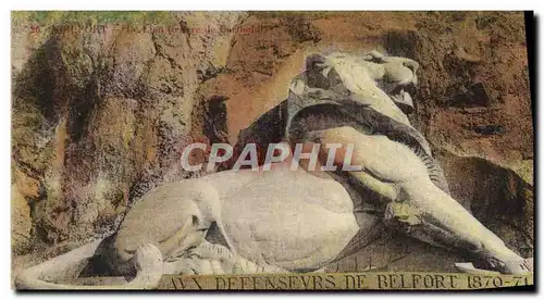 Cartes postales Belfort Lion