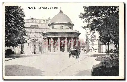 Cartes postales Paris Le Parc Monceau