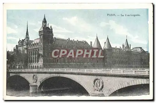 Cartes postales Paris La Conciergerie