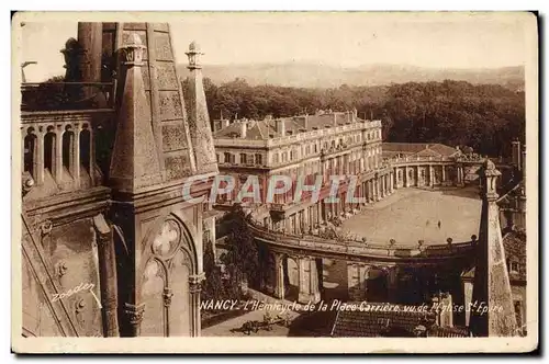 Cartes postales Nancy l&#39hemicycle de la place Carriere vue de l&#39eglise St Epvre