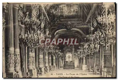 Cartes postales Paris Le Foyer de L&#39Opera