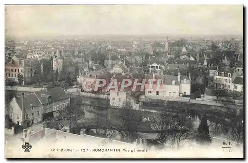 Cartes postales Romorantin Vue Generale