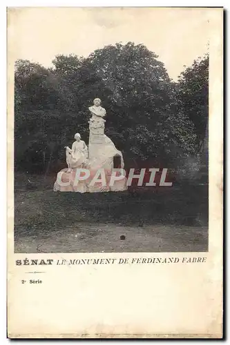 Ansichtskarte AK Senat Le Monument De Ferdinand Fabre