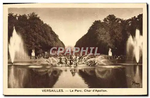 Cartes postales VersaillesLe Parc Cher D'Apollon