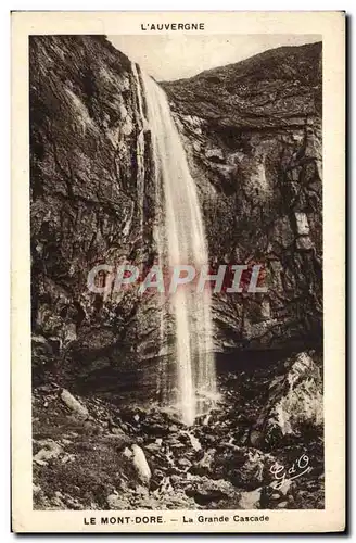 Cartes postales Le Mont Dore La Grande Cascade