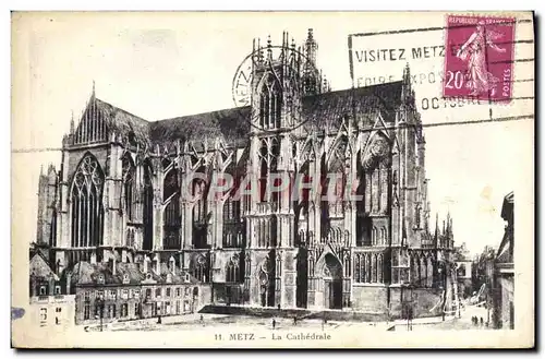 Cartes postales Metz La Cathedrale