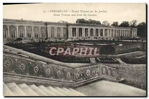 Cartes postales Versailles Grand Trianon Sur Les Jardins