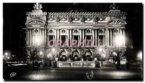 Cartes postales moderne Paris La Nuit L&#39Opera